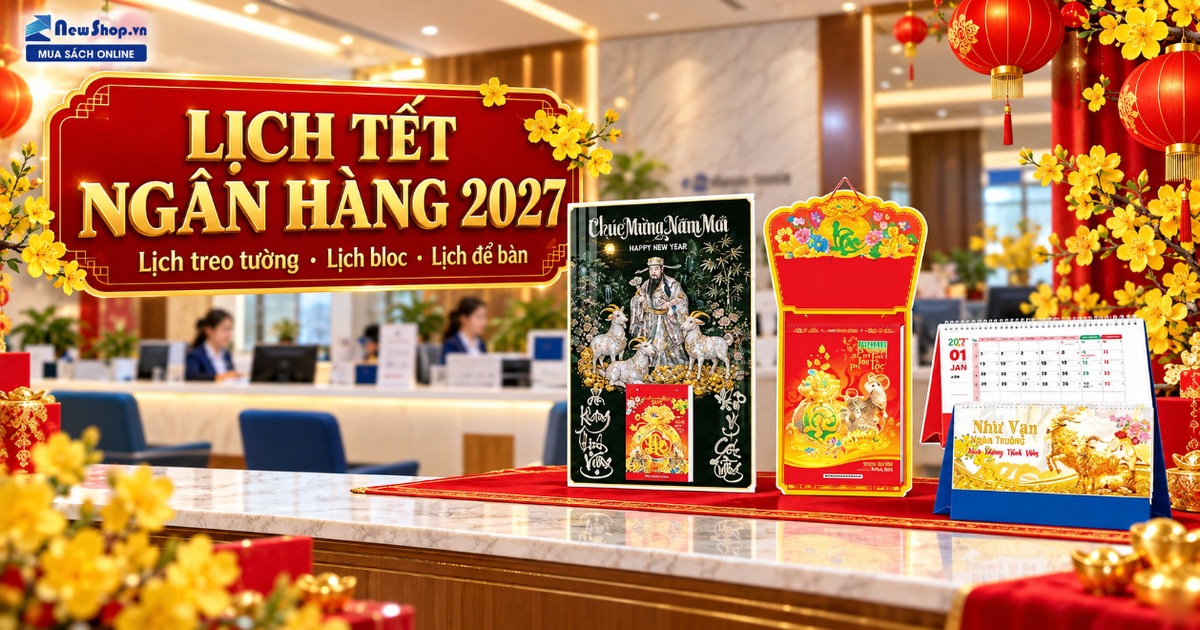 Lịch Tết Ng&acirc;n H&agrave;ng, Quỹ T&iacute;n Dụng 2027: Mẫu Lịch Tặng Kh&aacute;ch
