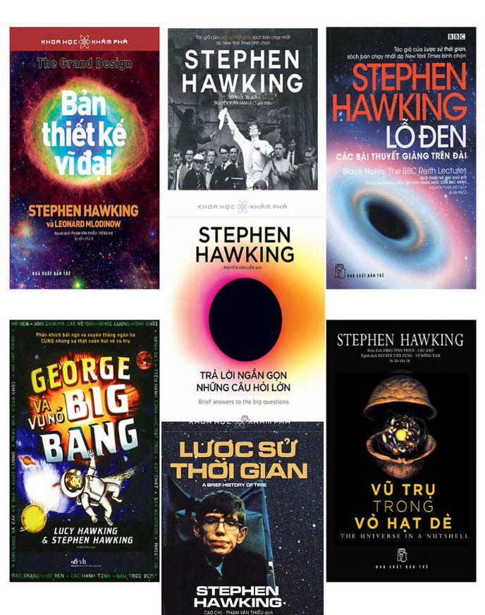 Combo Sách Stephen Hawking