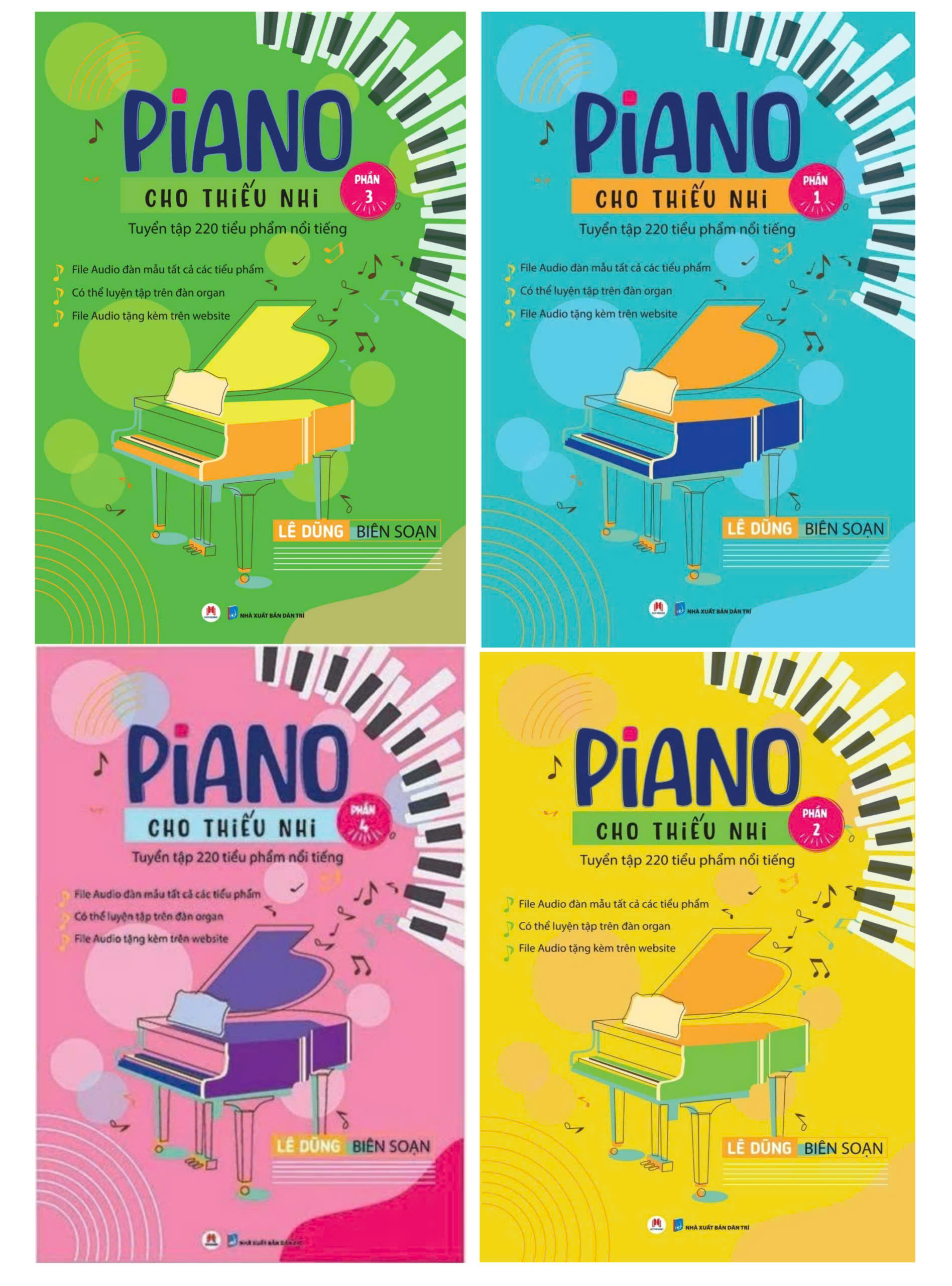 Combo Sách Piano Cho Thiếu Nhi
