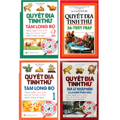 Combo Quyết Địa Tinh Thư - Bộ Số 2 (Bộ 4 Cuốn)