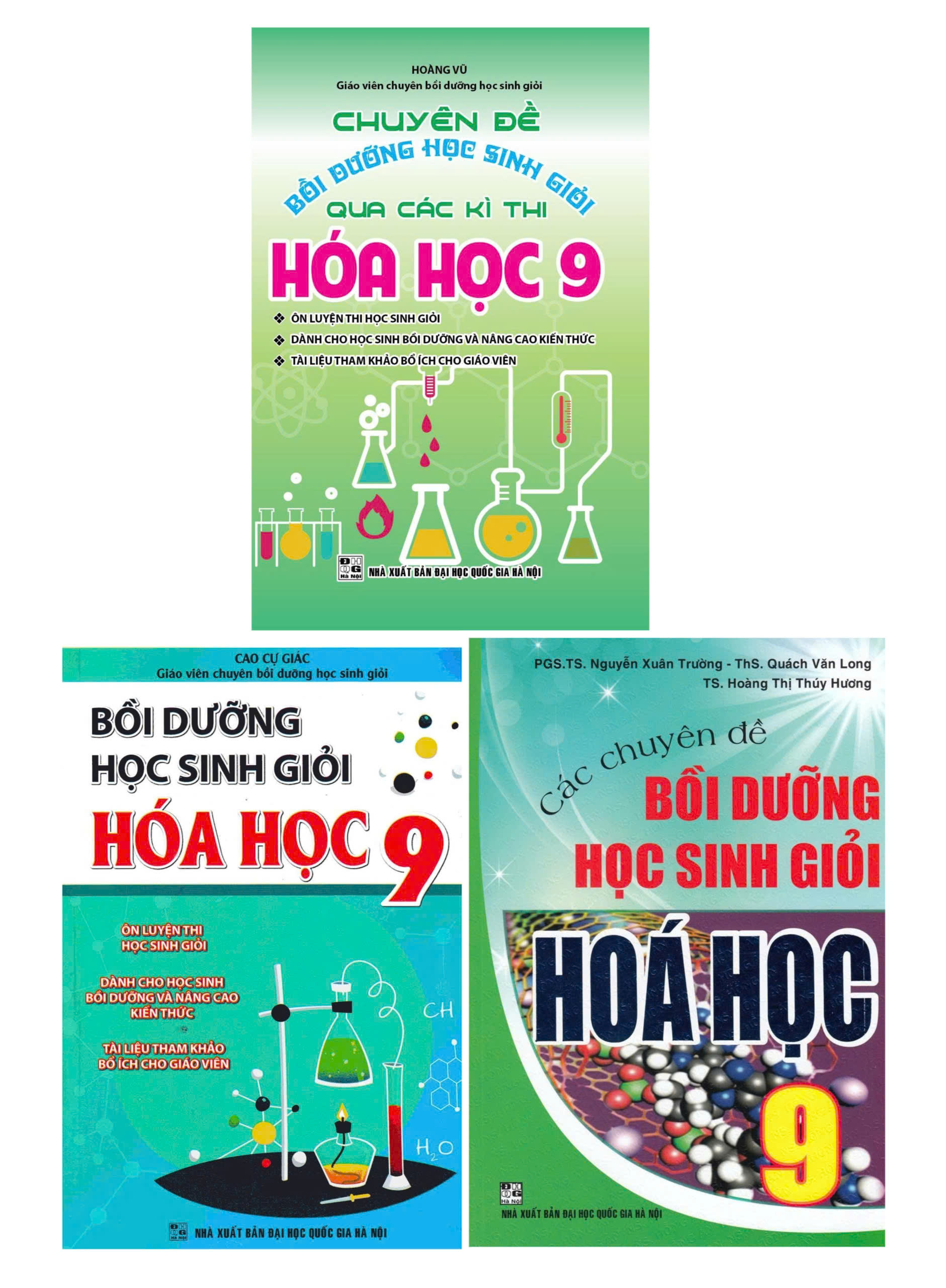 Combo Bồi Dưỡng Học Sinh Giỏi H&oacute;a Học 9 (Bộ 3 Cuốn)