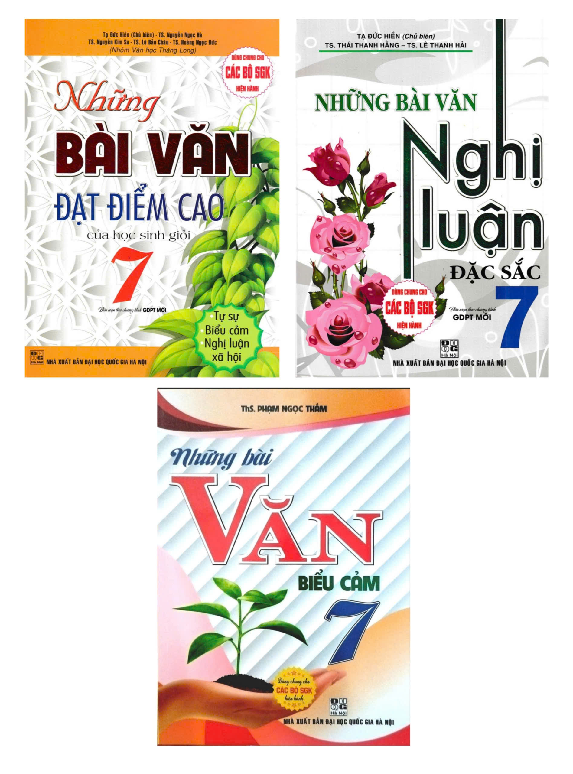Combo Bộ Sách Tham Khảo Văn Mẫu Lớp 7 (Dùng Chung Cho Các Bộ SGK Hiện Hành) (Bộ 3 Cuốn)