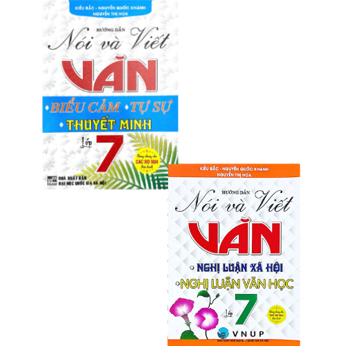 Combo Hướng Dẫn Nói Và Viết Ngữ Văn Lớp 7 (Biên Soạn Theo Chương Trình GDPT Mới) (Bộ 2 Cuốn)