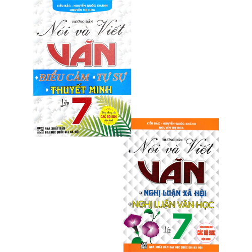 Combo Hướng Dẫn Nói Và Viết Ngữ Văn Lớp 7 (Biên Soạn Theo Chương Trình GDPT Mới) (Bộ 2 Cuốn)