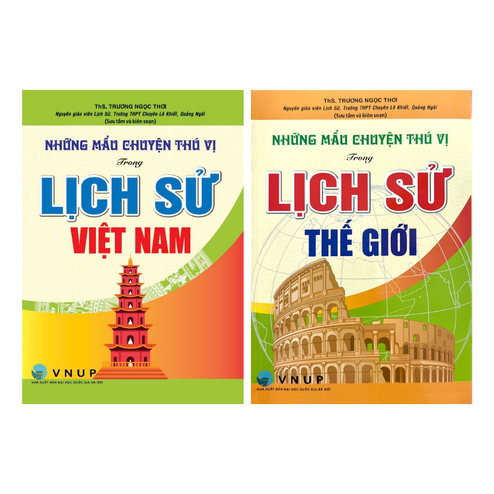 Combo Những Mẩu Chuyện Th&uacute; Vị Trong Lịch Sử Việt Nam & Thế Giới (Bộ 2 Cuốn)