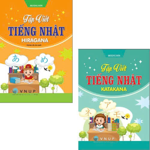 PLT - Combo Tập Viết Tiếng Nhật Katakana + Hiragana (Bộ 2 Cuốn)