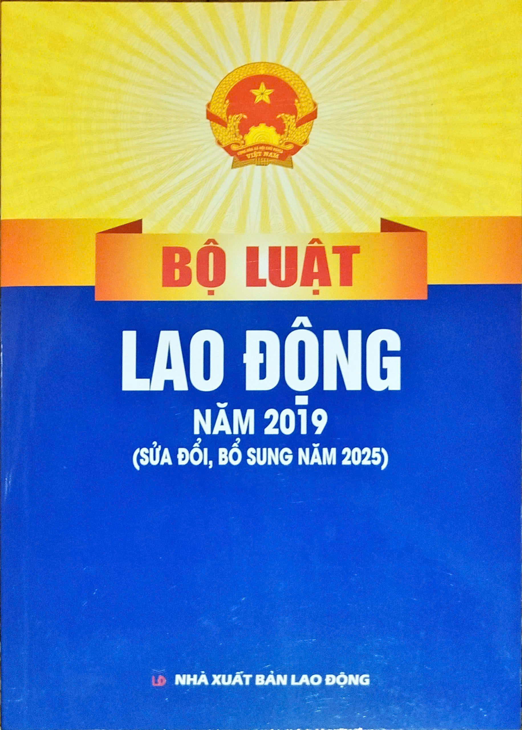 Bộ Luật Lao Động Năm 2019 (DH)
