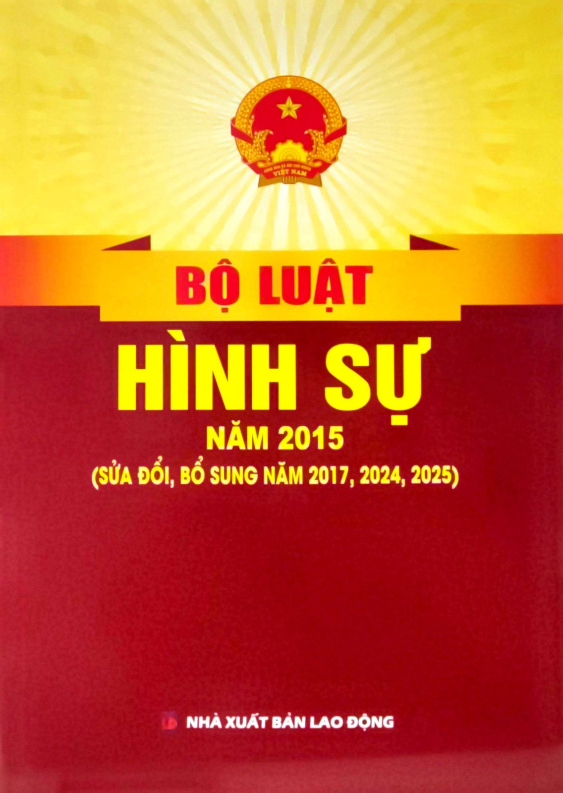 Bộ Luật Hình Sự Năm 2015 (Được Sửa Đổi, Bổ Sung Năm 2017) (DH)