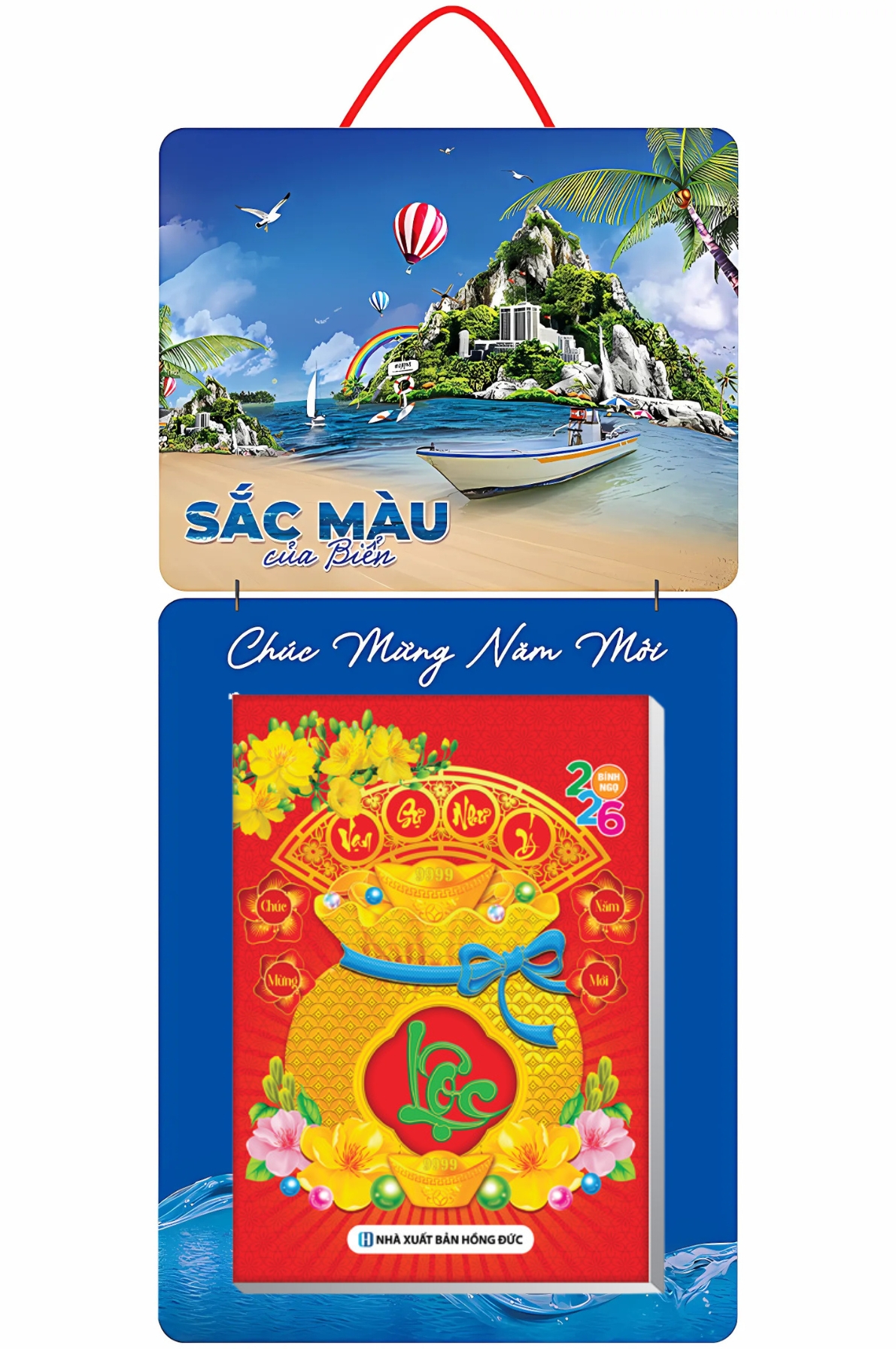 Lịch Bloc In Độc Quyền 2026 - Sắc Màu Của Biển - Kích Thước 14.5x20.5 cm, 17x25 cm, 20x30 cm, 25x35 cm, 30x40 cm (Thiết Kế Theo Yêu Cầu)