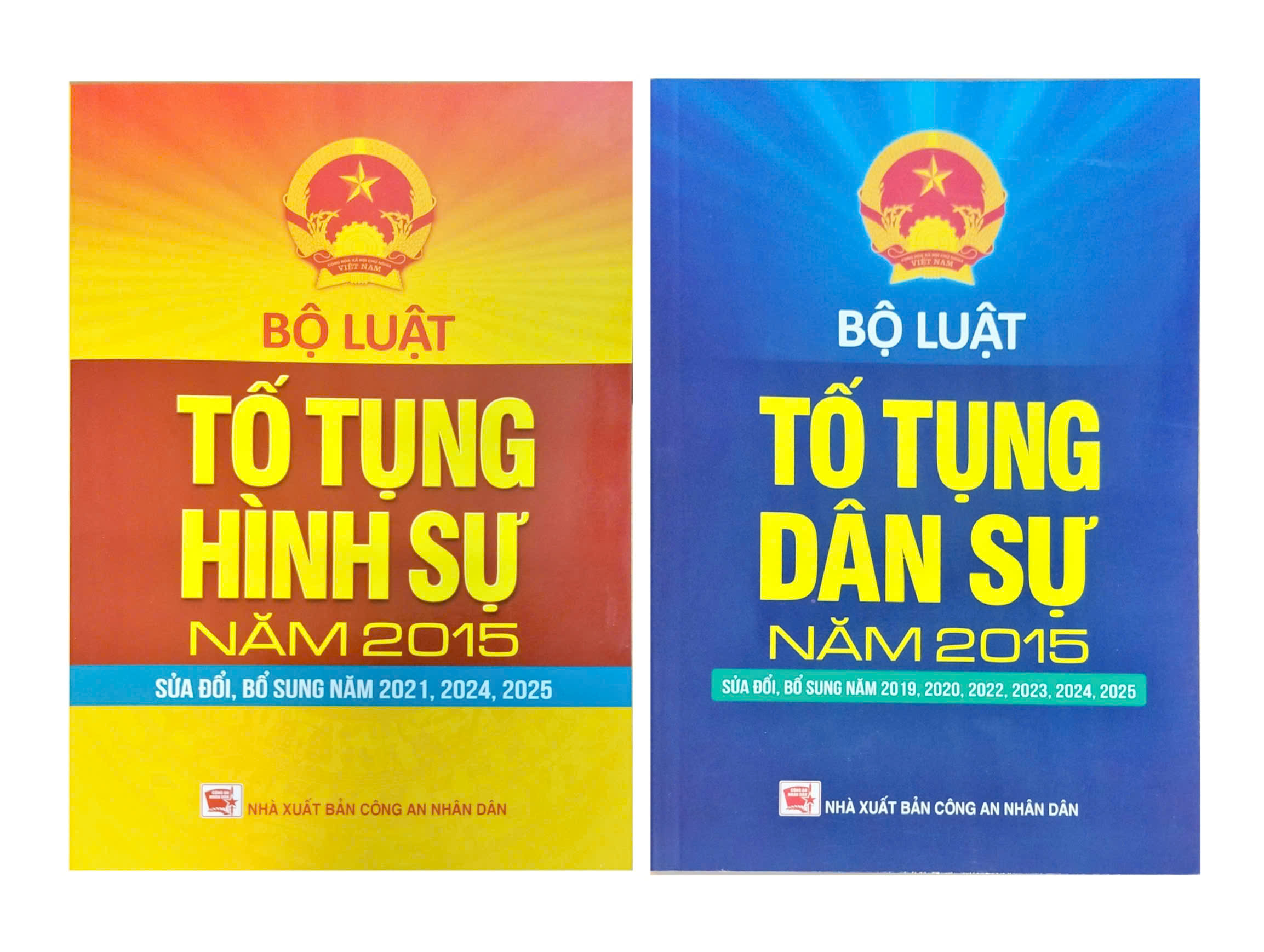 Combo Bộ Luật Tố Tụng D&acirc;n Sự + Bộ Luật Tố Tụng H&igrave;nh Sự (DH) (Bộ 2 Cuốn)