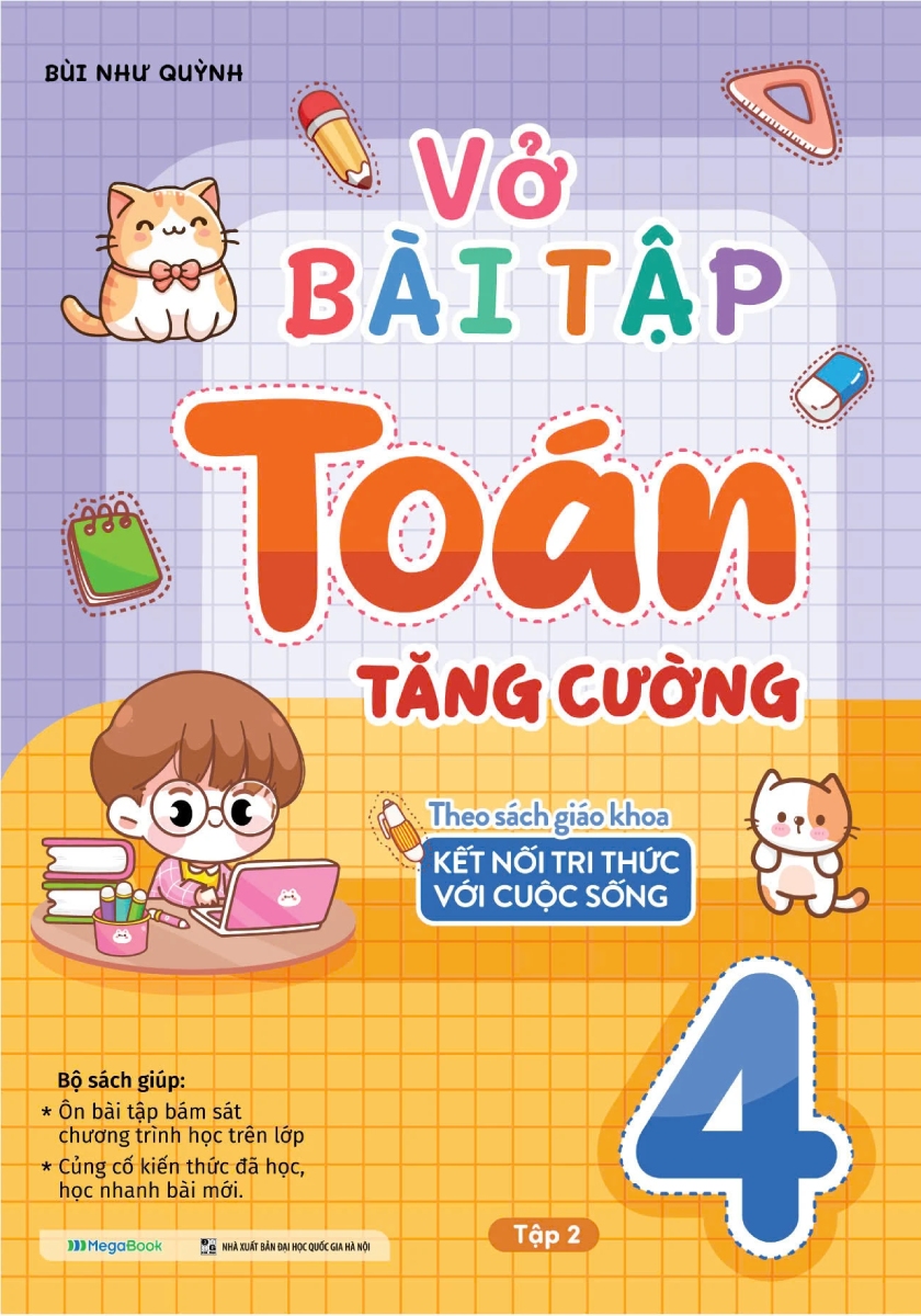 Vở Bài Tập Toán Tăng Cường 4 - Tập 2 (Theo Sách Giáo Khoa Kết Nối Tri Thức Với Cuộc Sống)