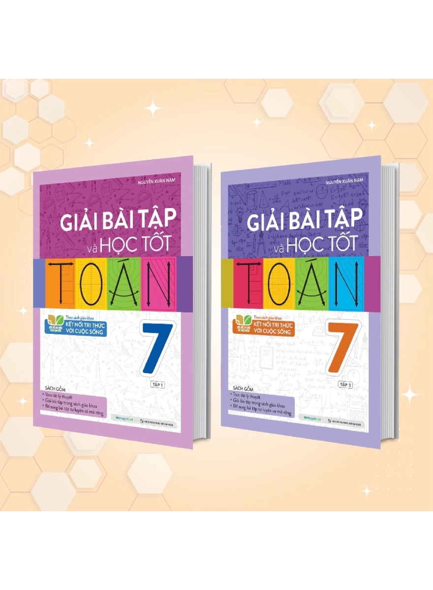 Combo Giải Bài Tập Và Học Tốt Toán 7 - Tập 1+2 (Theo SGK Kết Nối Tri Thức Với Cuộc Sống) (Bộ 2 Cuốn)