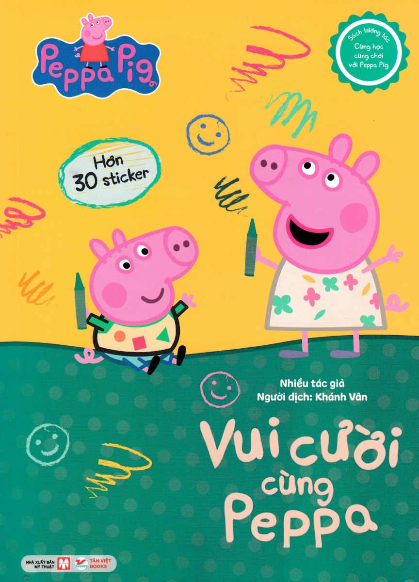 Sách Tương Tác - Cùng Học Cùng Chơi Với Peppa Pig - Vui Cười Cùng Peppa