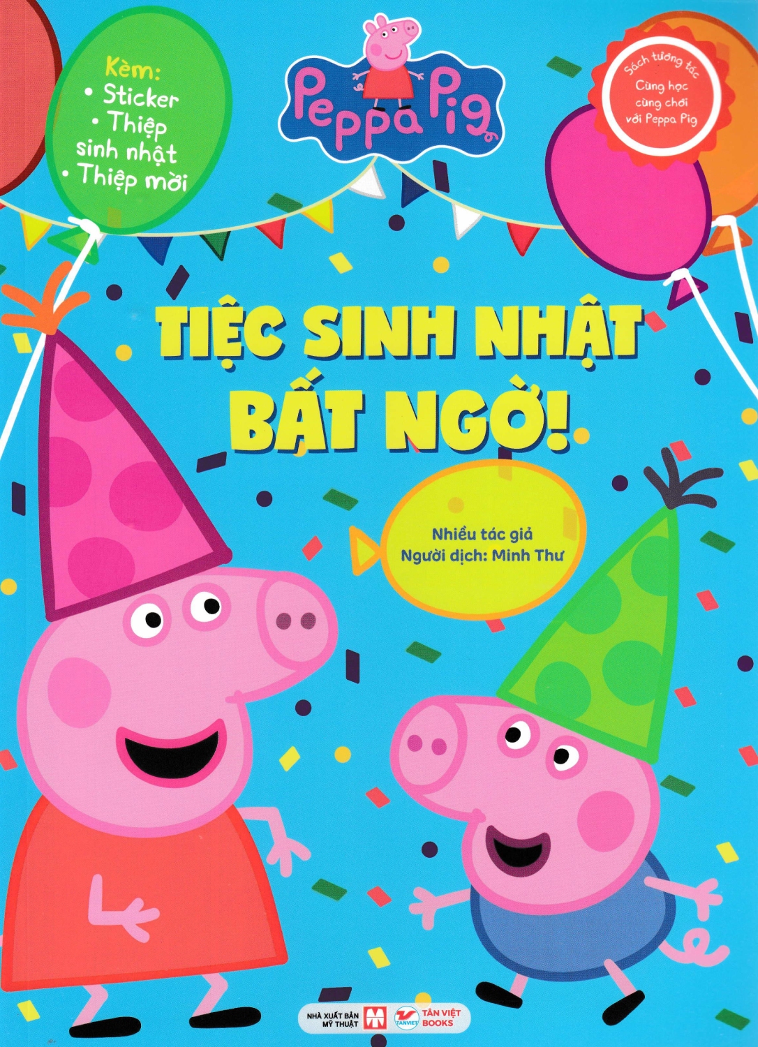 Sách Tương Tác - Cùng Học Cùng Chơi Với Peppa Pig - Tiệc Sinh Nhật Bất Ngờ