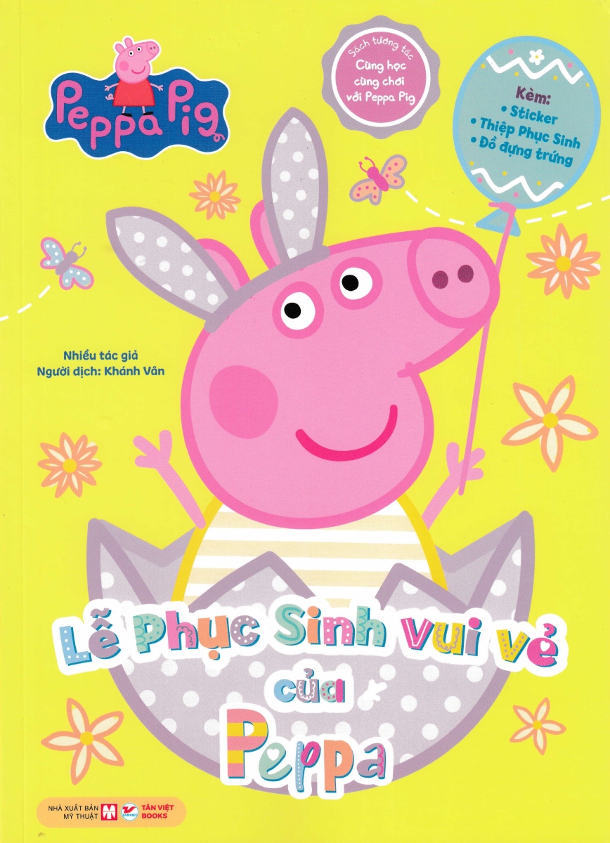 Sách Tương Tác - Cùng Học Cùng Chơi Với Peppa Pig - Lễ Phục Sinh Vui Vẻ Của Peppa