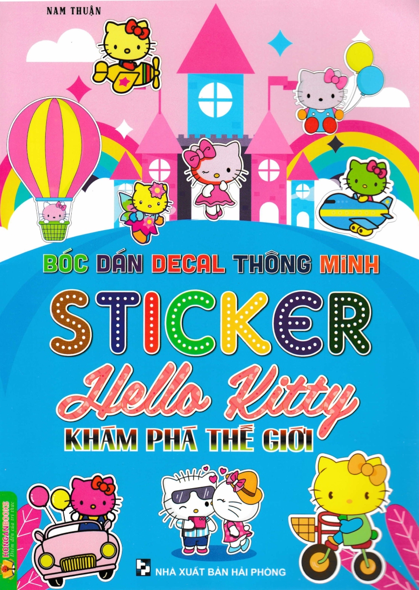 Bóc Dán Decal Thông Minh Sticker - Hello Kitty Khám Phá Thế Giới