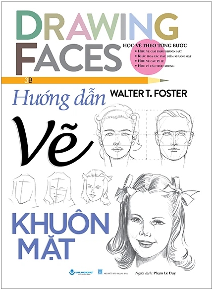 Drawing Faces - Học Vẽ Theo Từng Bước - Hướng Dẫn Vẽ Khuôn Mặt