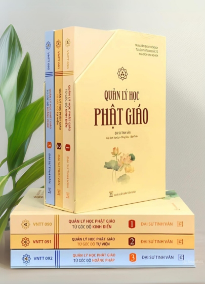 Quản Lý Học Phật Giáo (Bộ 3 Cuốn)