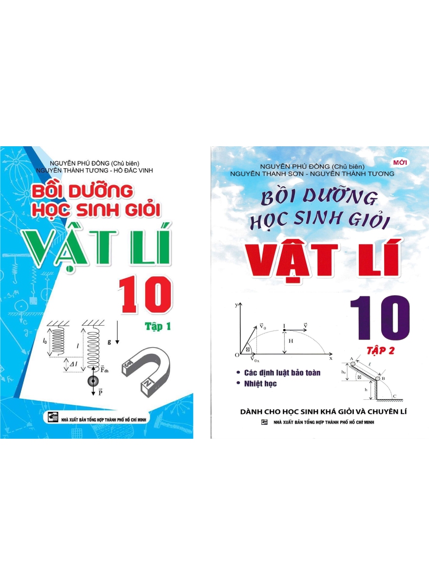 Combo Bồi Dưỡng Học Sinh Giỏi Vật Lí 10 (Bộ 2 Cuốn)