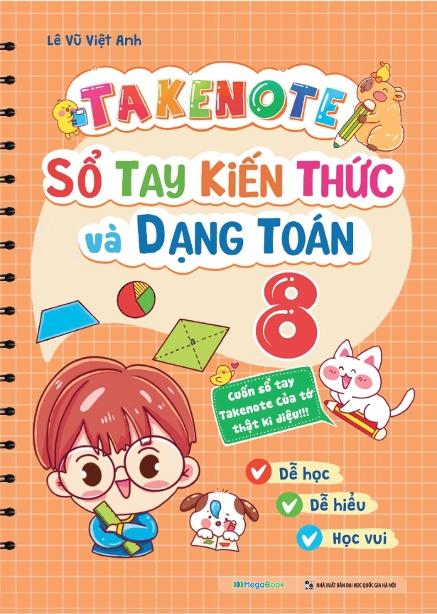 Takenote - Sổ Tay Kiến Thức Và Dạng Toán 8