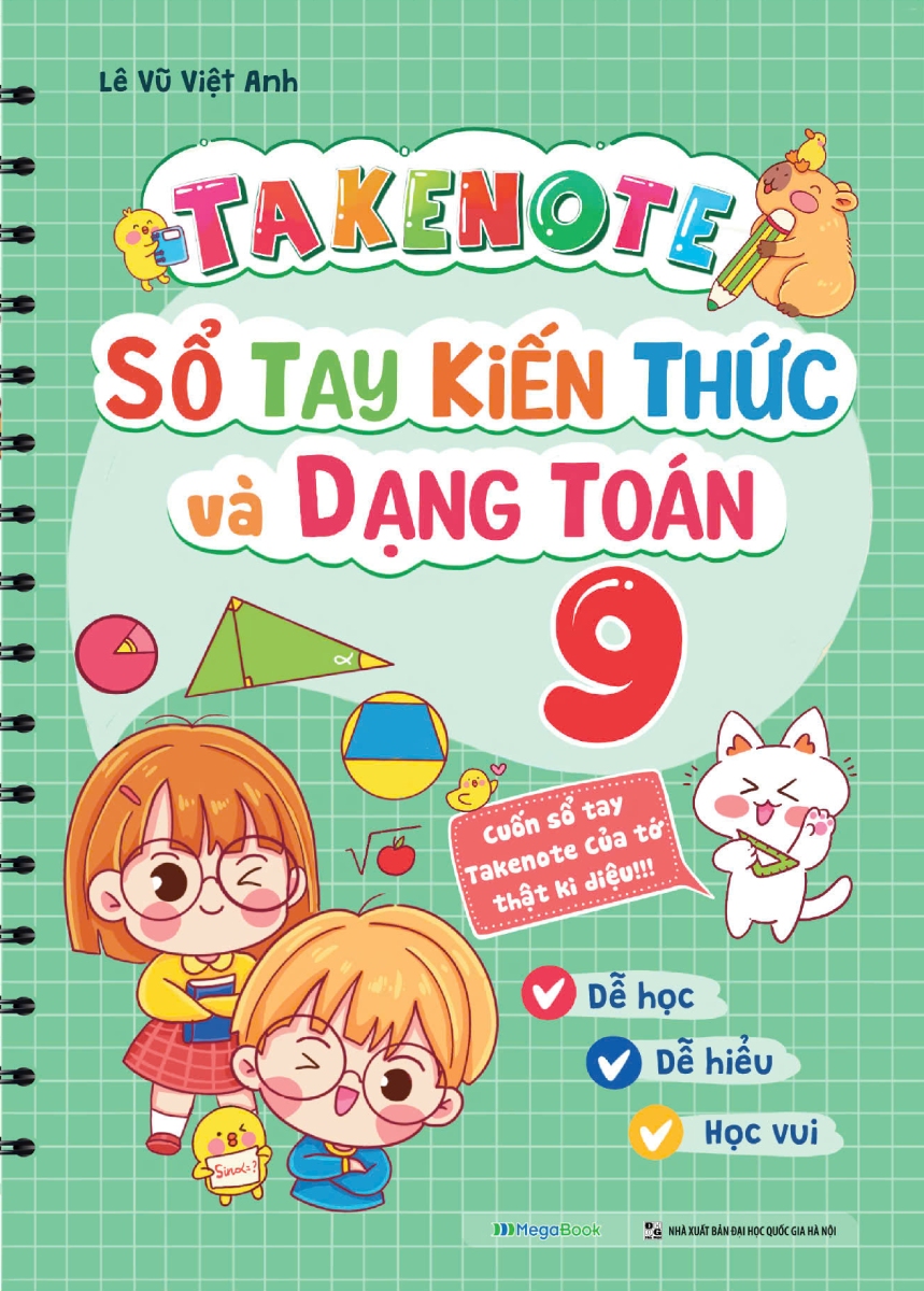 Takenote - Sổ Tay Kiến Thức Và Dạng Toán 9