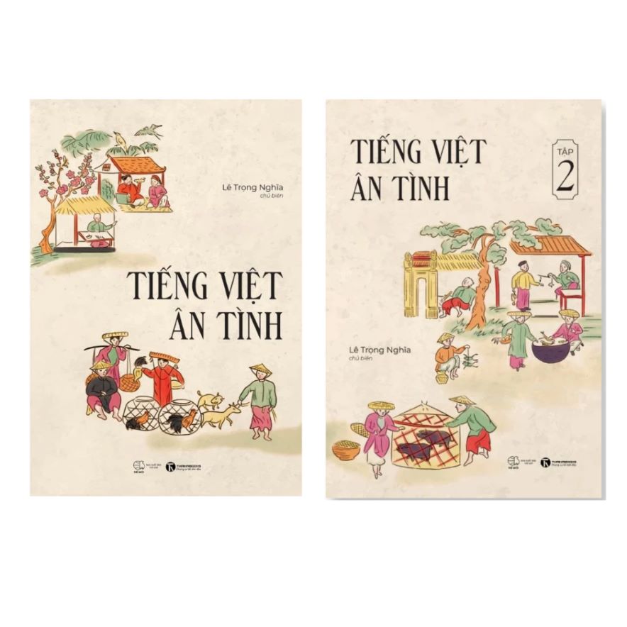 Combo Tiếng Việt Ân Tình Tập 1+2 Bộ 2 Cuốn