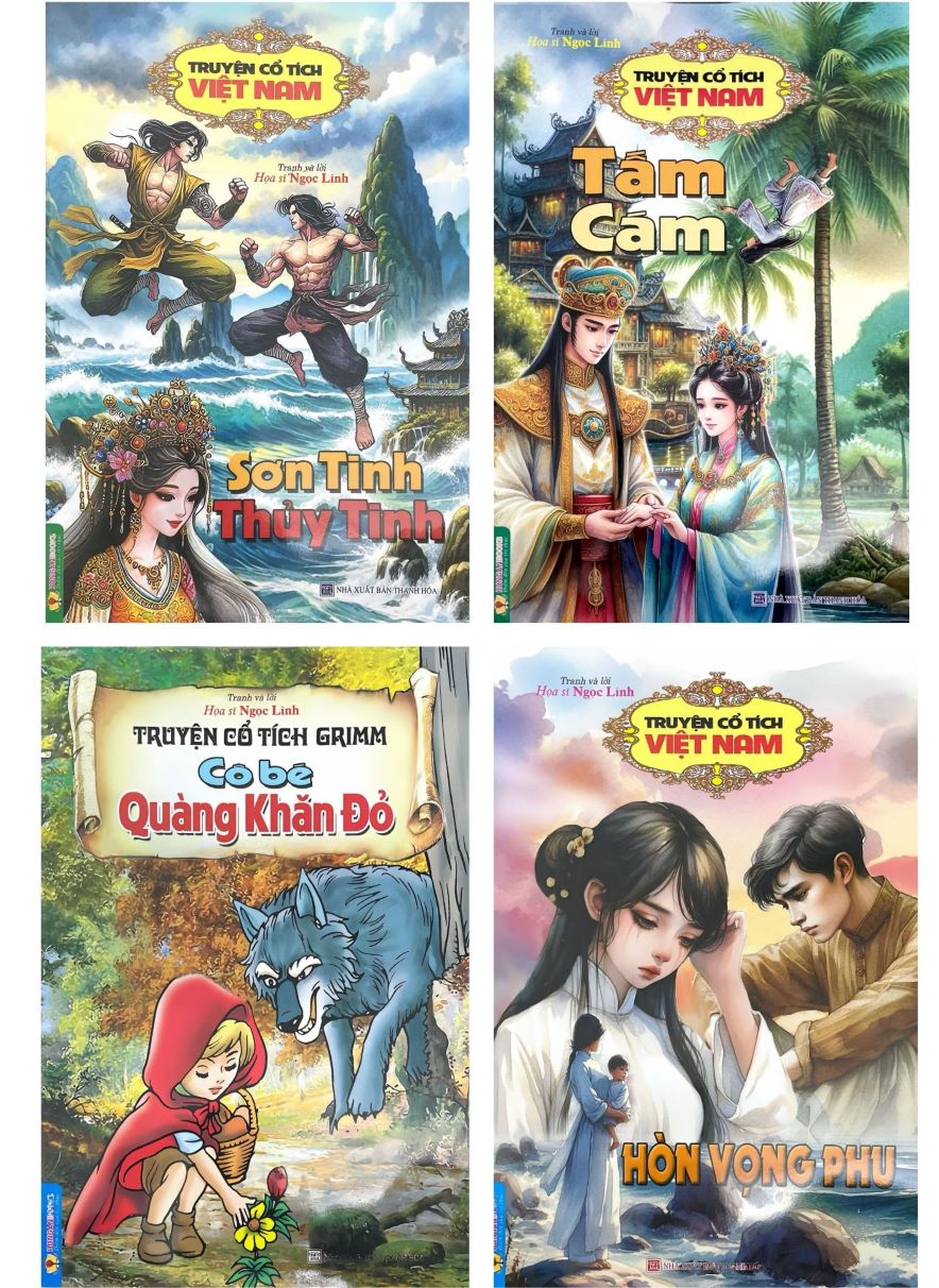 Combo Truyện Cổ Tích Việt Nam (Bộ 4 Cuốn)