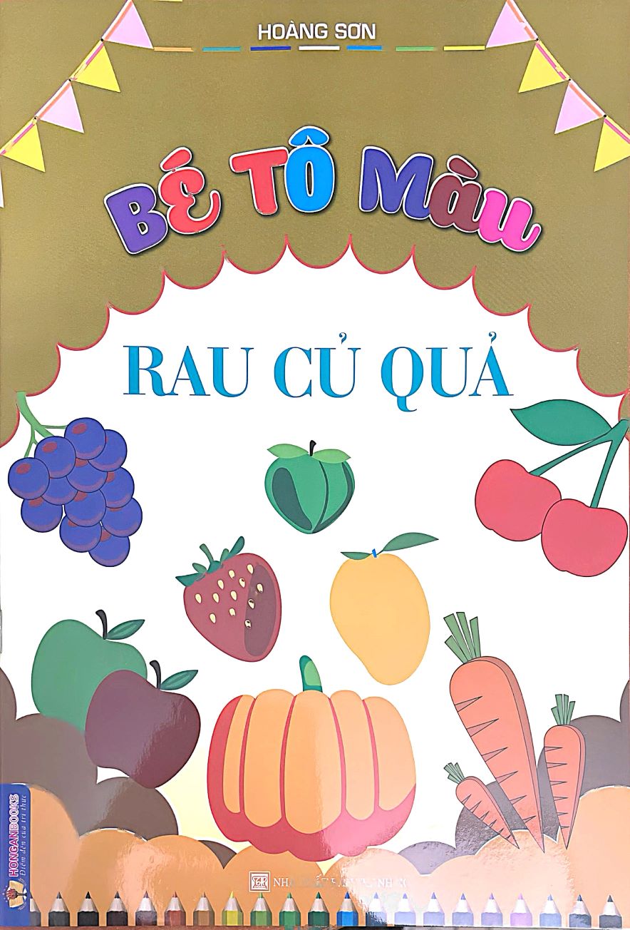 Bé Tô Màu - Rau Củ Quả