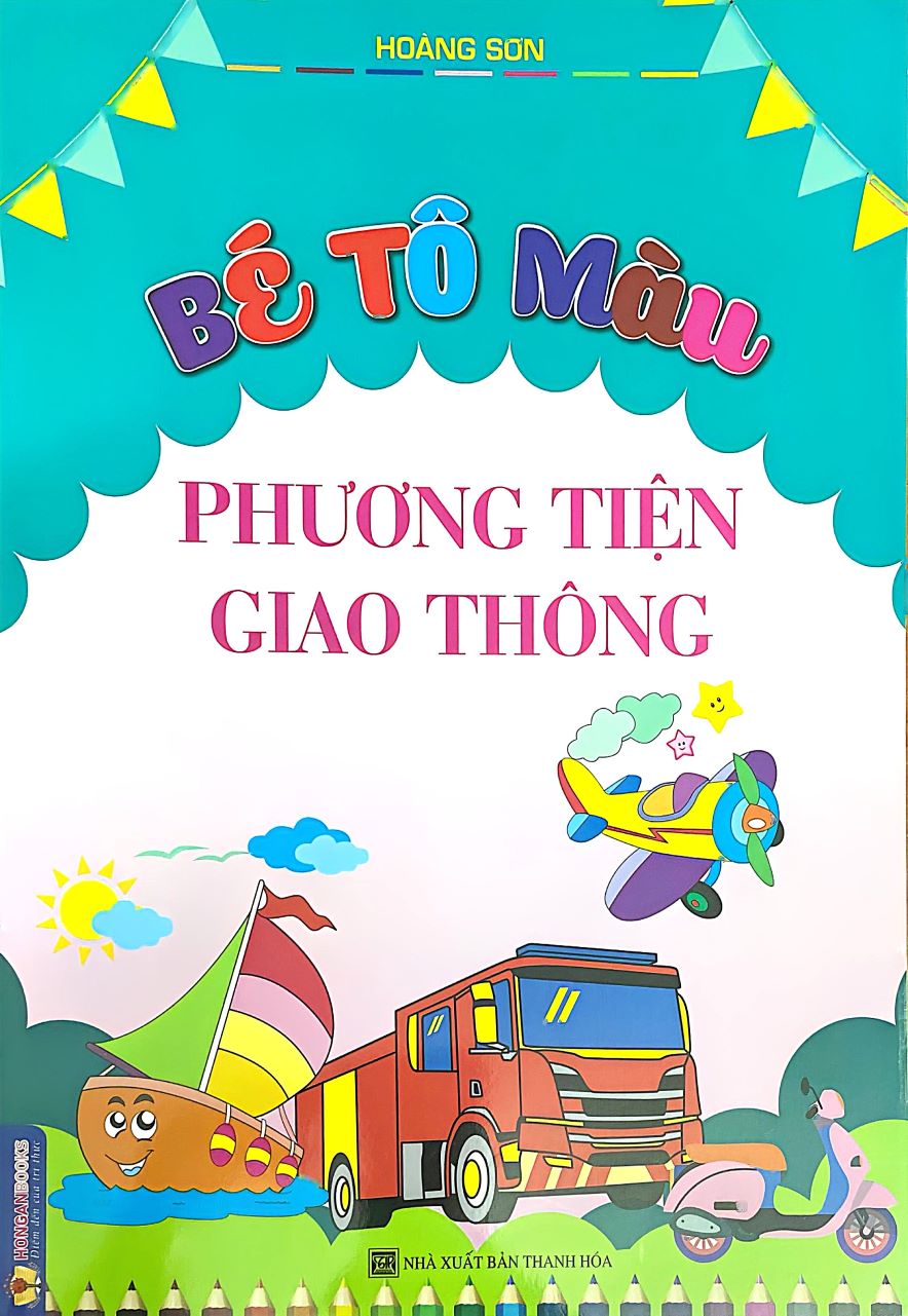 Sách Tô Màu - Phương Tiện Giao Thông