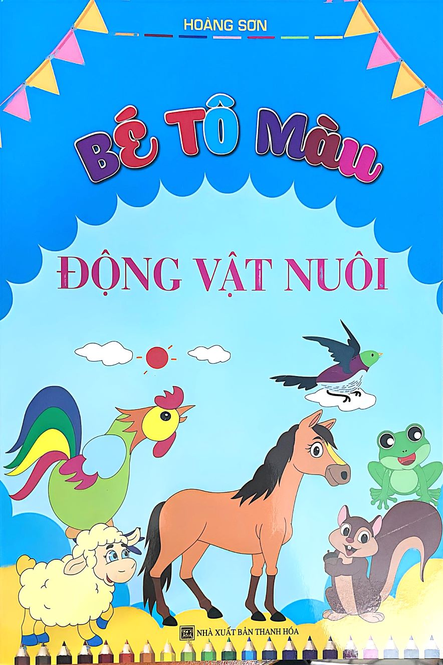 Sách Tô Màu - Động Vật Nuôi