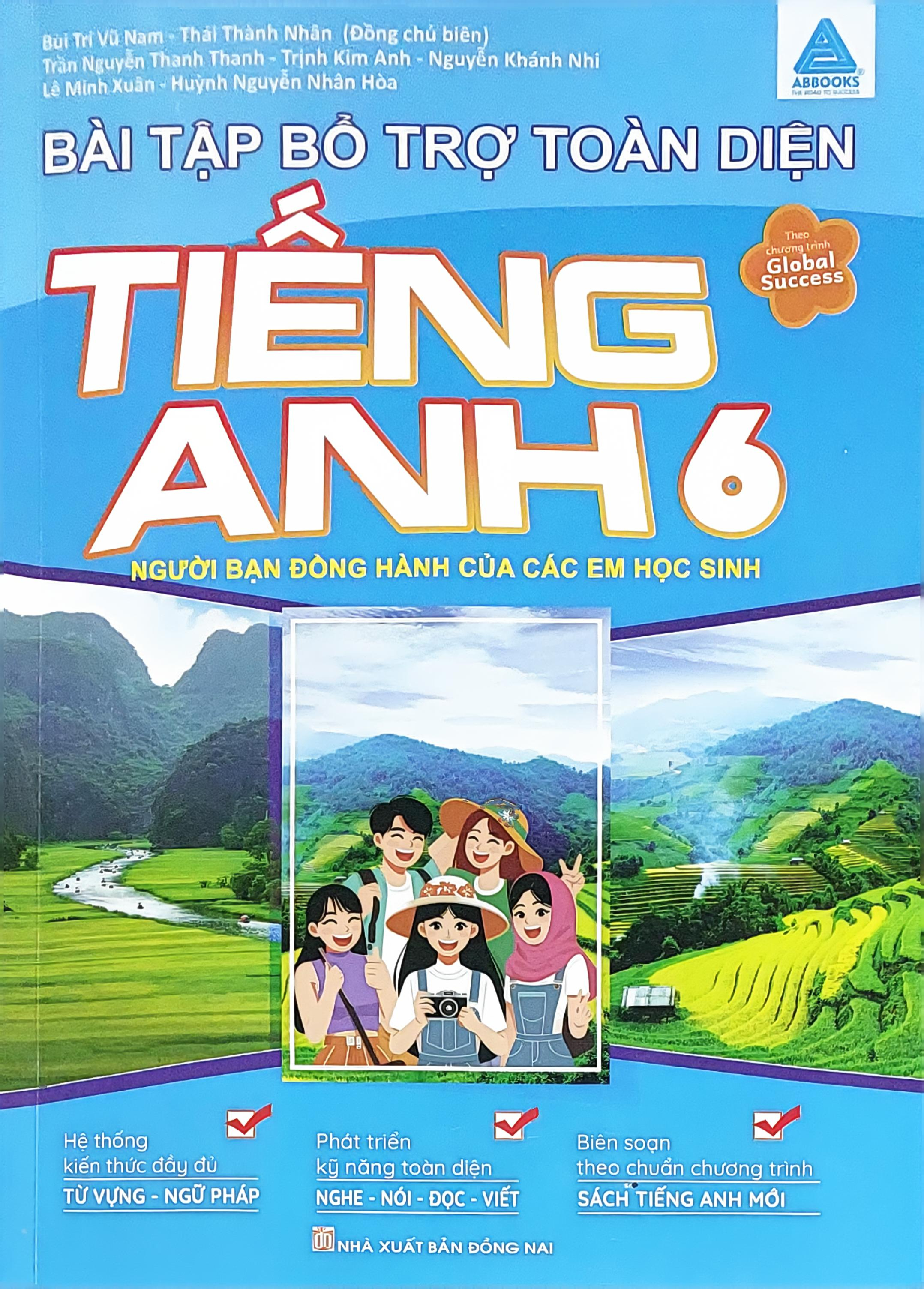 Bài Tập Bổ Trợ Toàn Diện Tiếng Anh 6 (Theo Chương Trình Global Success)