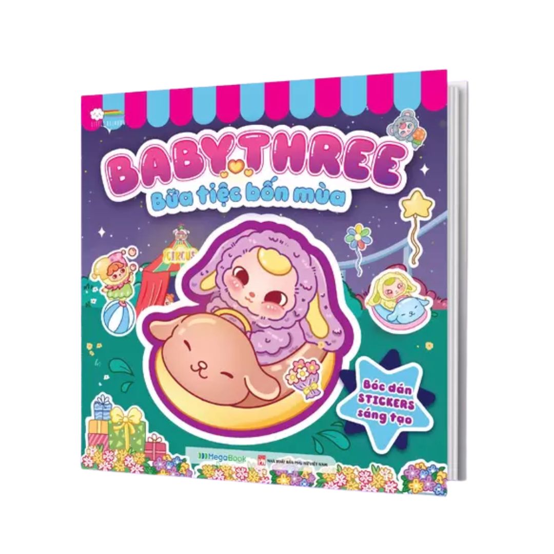 Baby Three - Bữa Tiệc Bốn Mùa (160+ Stickers Dễ Thương)