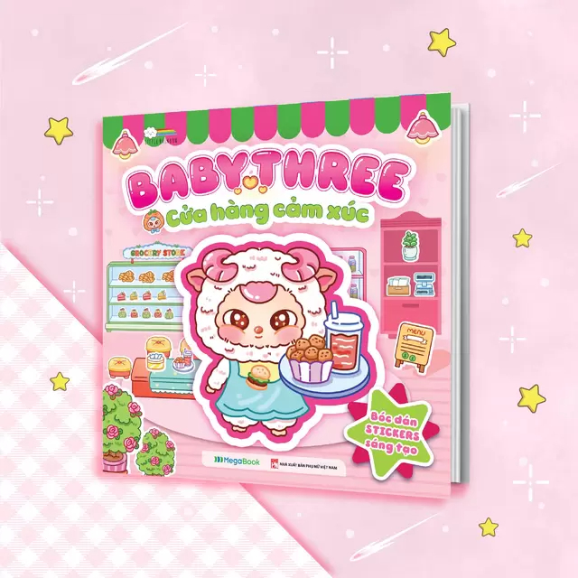 Baby Three - Cửa Hàng Cảm Xúc (160+ Stickers Dễ Thương)