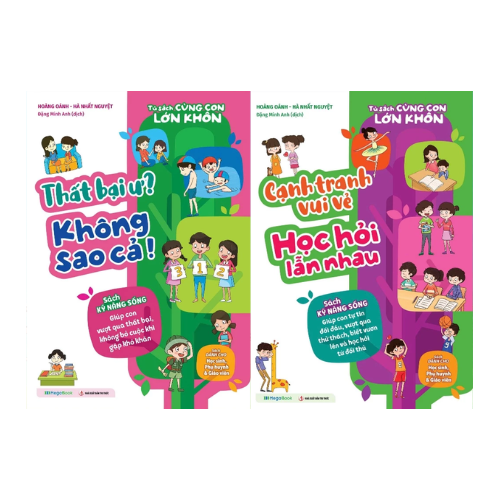 Combo Tủ Sách Cùng Con Lớn Khôn - Thất Bại Ư? Không Sao Cả! + Cạnh Tranh Vui Vẻ Học Hỏi Lẫn Nhau (Bộ 2 Cuốn)