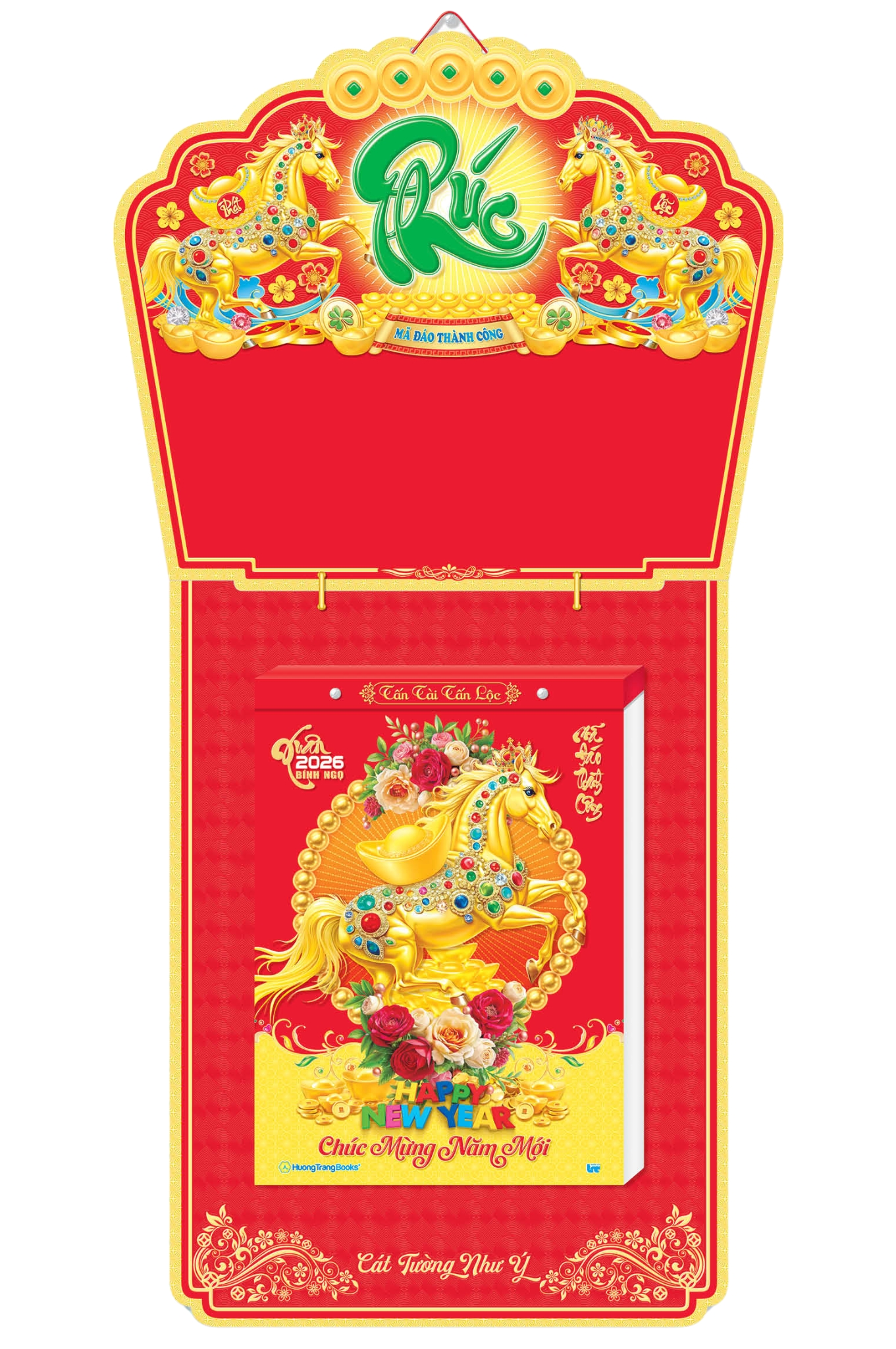 Lịch Bloc Đại Đặc Biệt Trọn Bộ 2026 (17 x 24 cm) - Trà Đạo - NSHT11