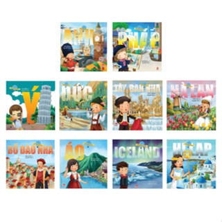Vòng Quanh Thế Giới - COMBO 2 (10 Quyển)
