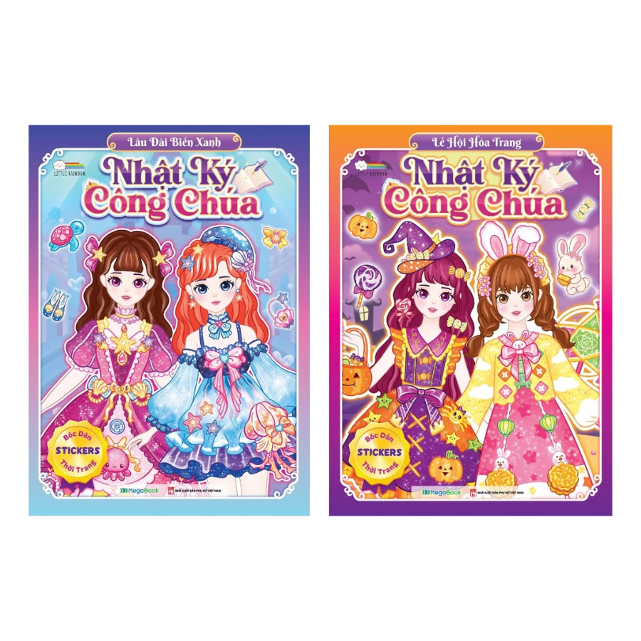 Combo Nhật Ký Công Chúa - Lâu Đài Biển Xanh + Lễ Hội Hoá Trang (Bộ 2 Cuốn)