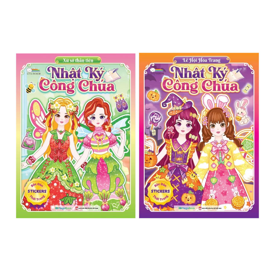 Combo Nhật Ký Công Chúa - Lễ Hội Hoá Trang + Xứ Sở Thần Tiên (Bộ 2 Cuốn)