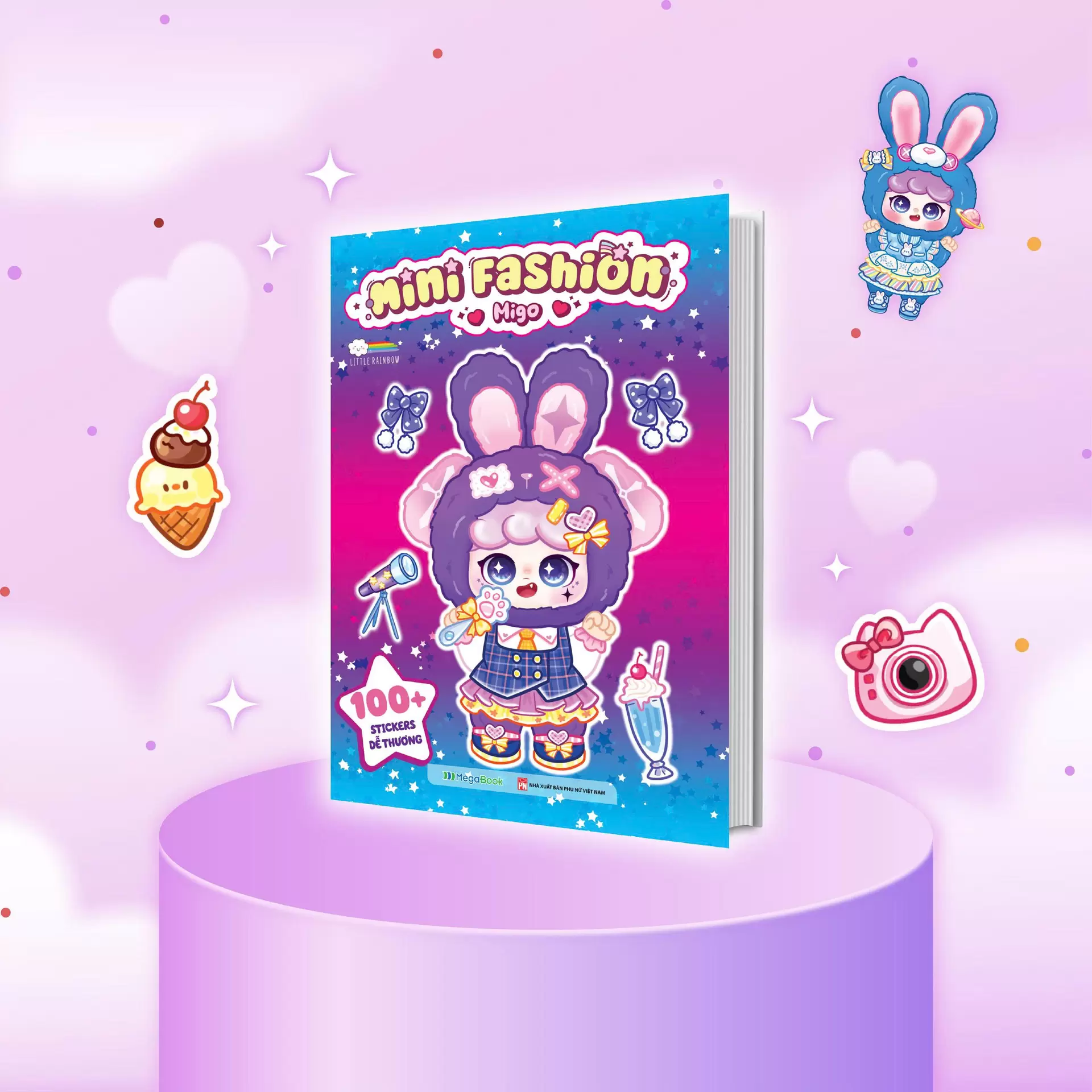 PLS - Mini Fashion - Migo (100+ Stickers Dễ Thương)