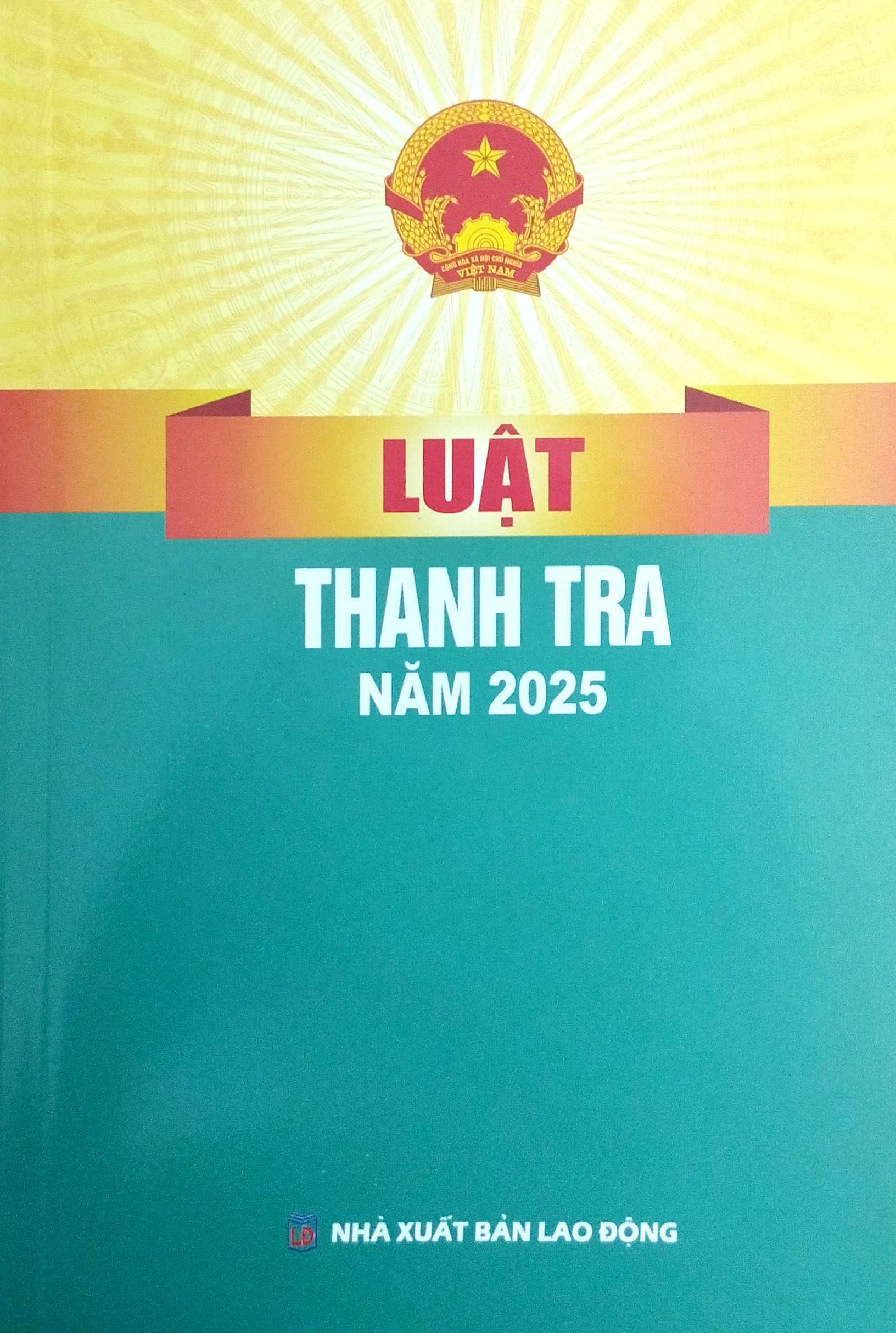 Luật Thanh Tra Năm 2025