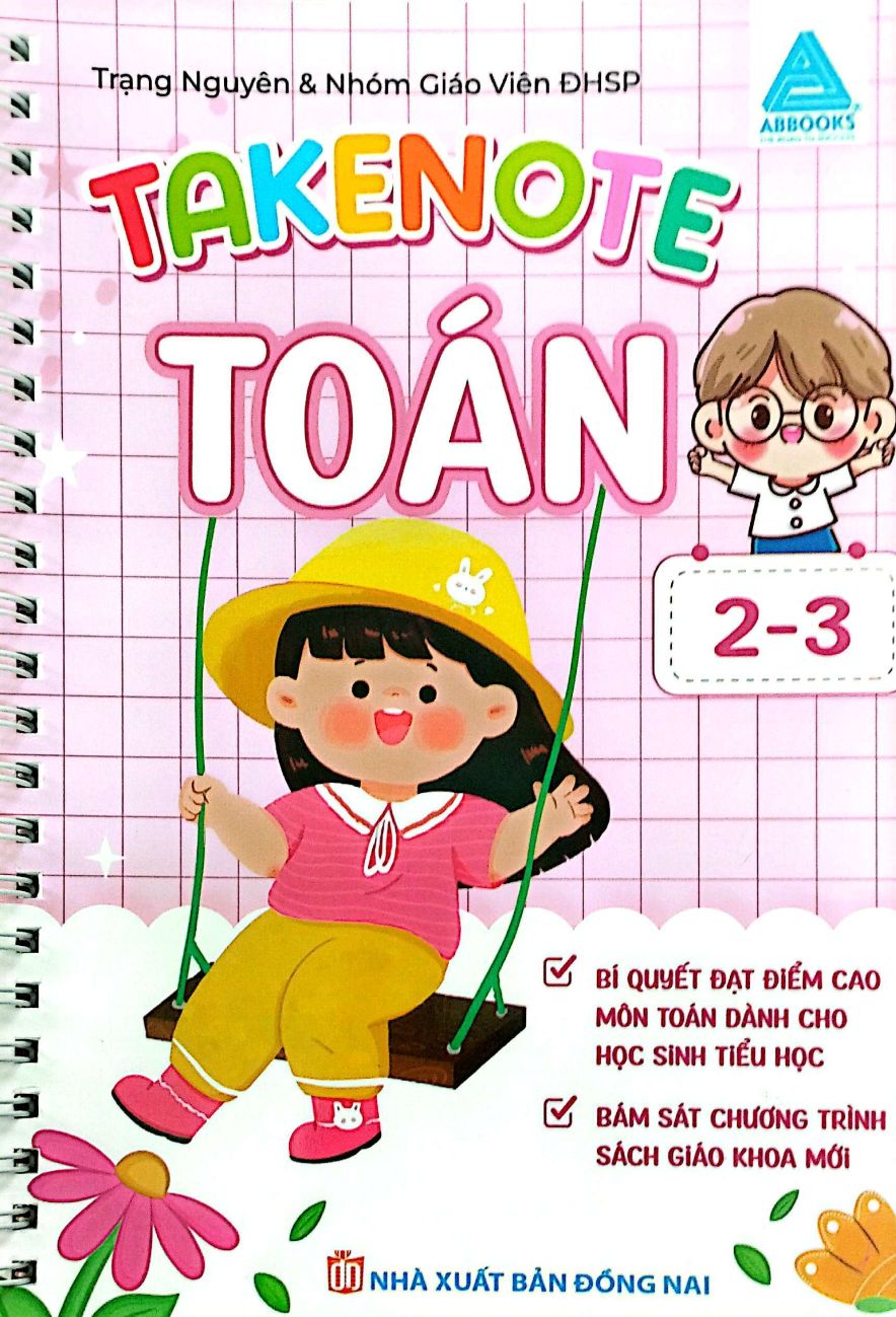 Takenote Toán Lớp 2 - 3