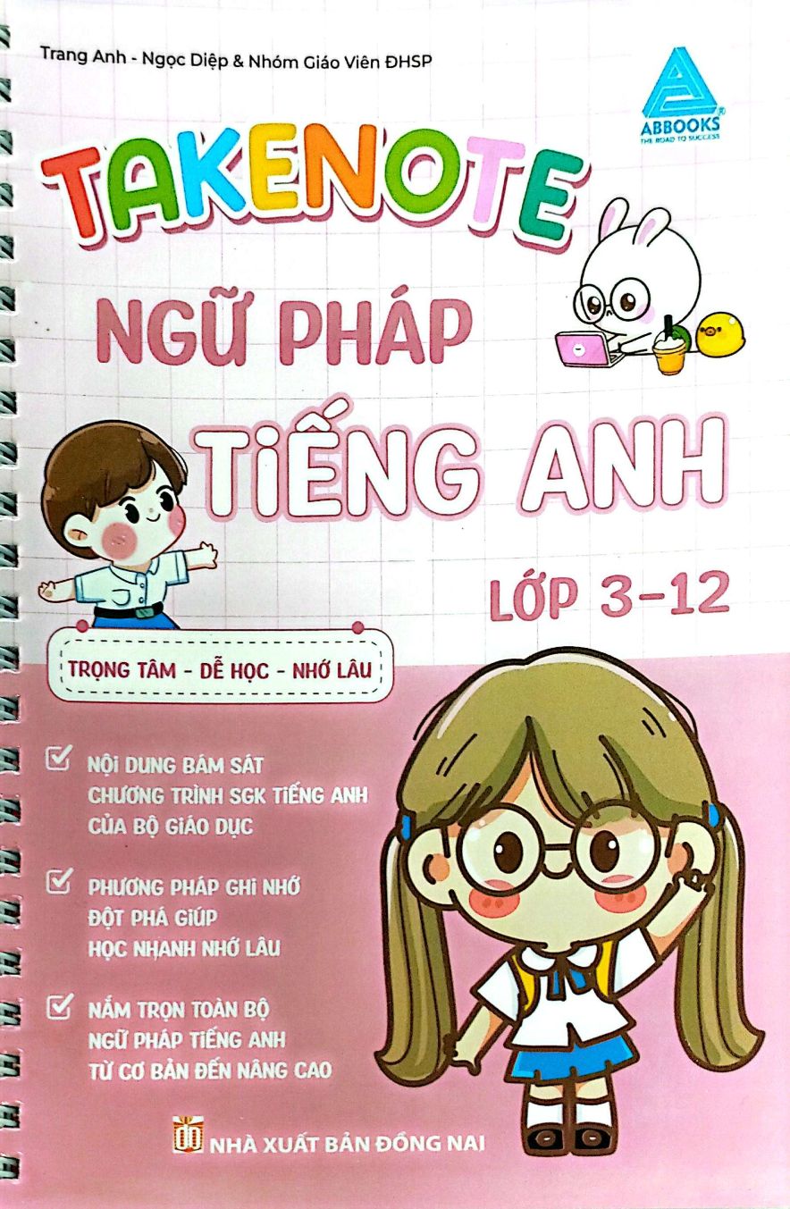 Takenote Ngữ Pháp Tiếng Anh Lớp 3 - 12