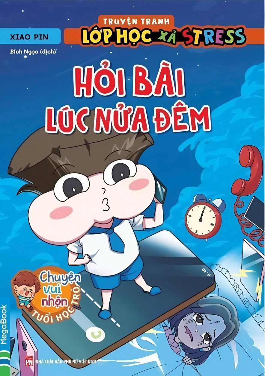 Truyện Tranh Lớp Học Xả Stress - Hỏi Bài Lúc Nửa Đêm