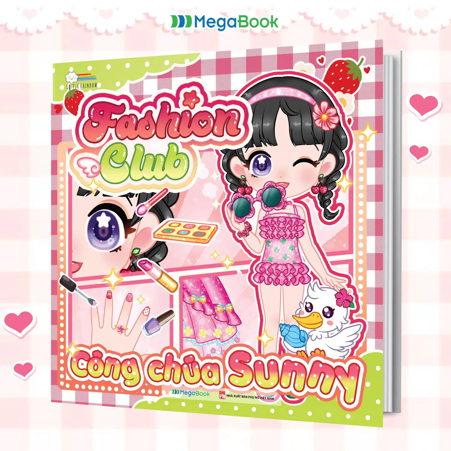Fashion Club - C&ocirc;ng Ch&uacute;a Sunny (Đồ Chơi B&oacute;c D&aacute;n 200+ Sticker Cho B&eacute;)