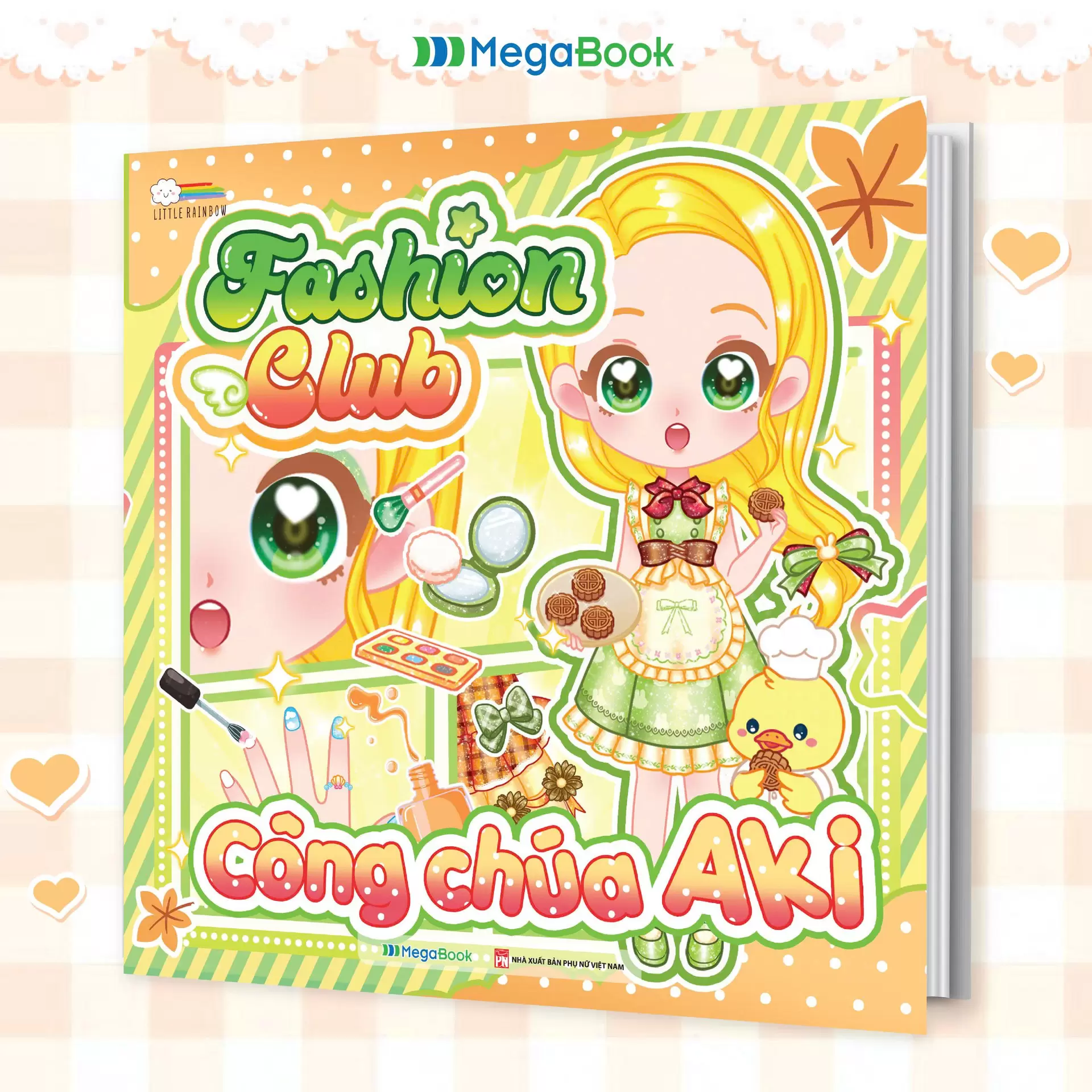 Fashion Club - C&ocirc;ng Ch&uacute;a Aki (Đồ Chơi B&oacute;c D&aacute;n 200+ Sticker Cho B&eacute;)