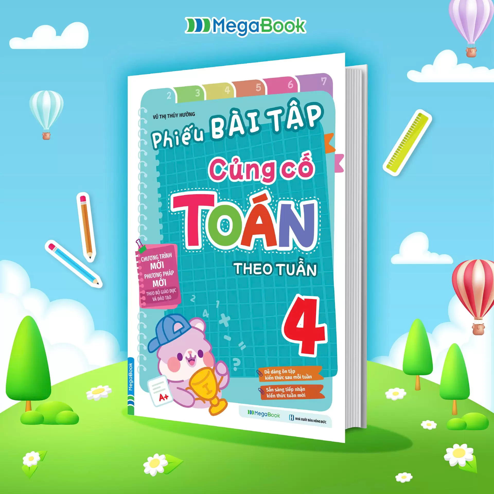 Phiếu B&agrave;i Tập Củng Cố To&aacute;n Theo Tuần Lớp 4