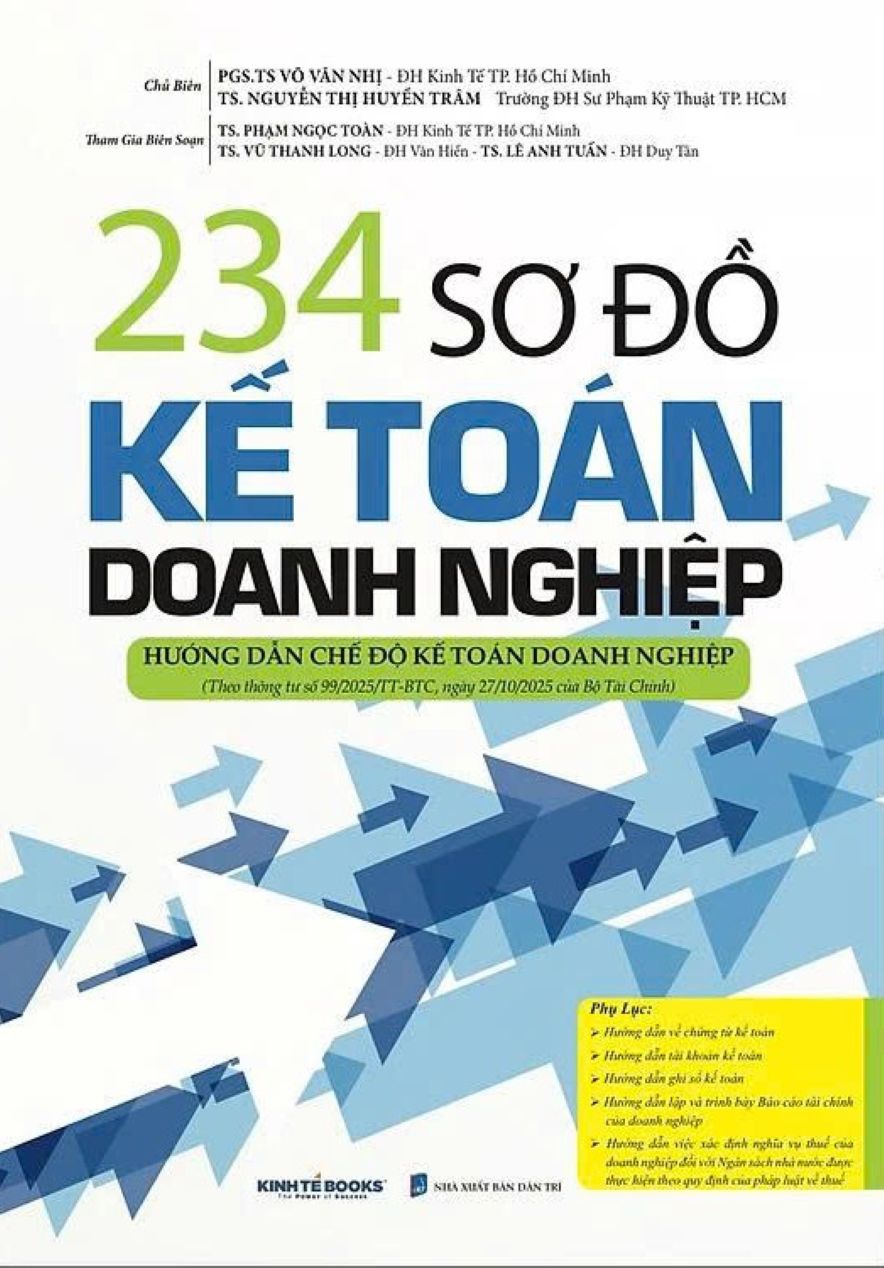 234 Sơ Đồ Kế To&aacute;n Doanh Nghiệp Hướng Dẫn Chế Độ Kế To&aacute;n Doanh Nghiệp (Theo Th&ocirc;ng Tư Số 99/2025/TT-BTC)