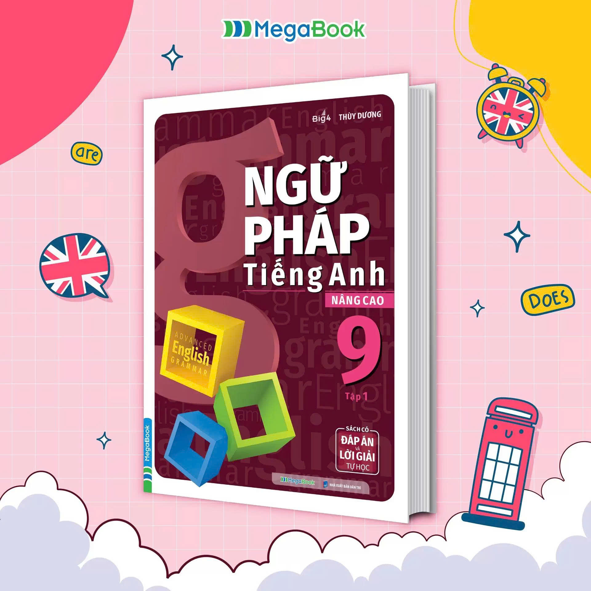 Ngữ Ph&aacute;p Tiếng Anh N&acirc;ng Cao Lớp 9 Tập 1 (Global)
