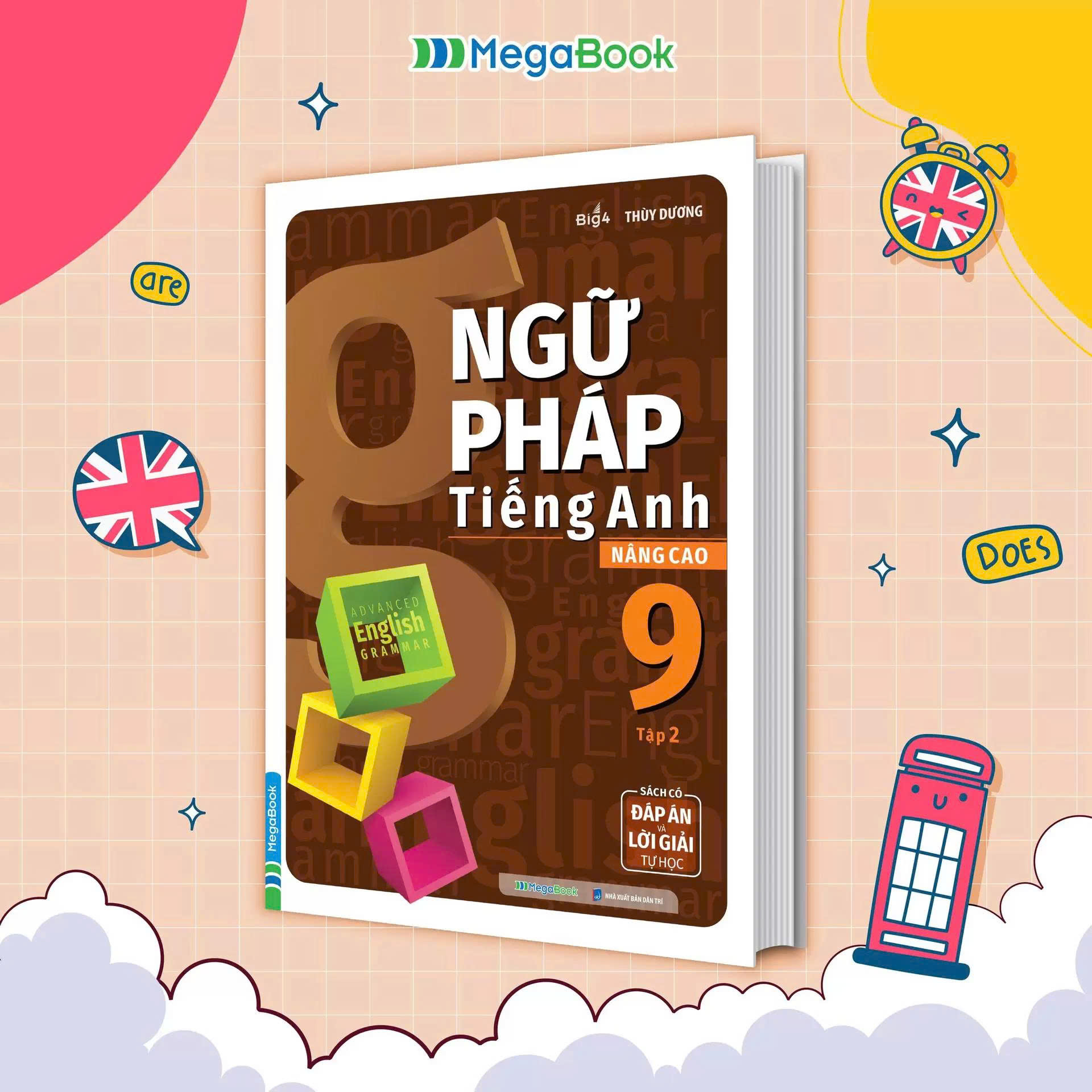 Ngữ Ph&aacute;p Tiếng Anh N&acirc;ng Cao Lớp 9 Tập 2 (Global)