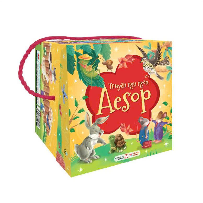 Bộ Hộp Truyện Ngụ Ng&ocirc;n Aesop - S&aacute;ch Thiếu Nhi - Gieo Mầm Nh&acirc;n C&aacute;ch